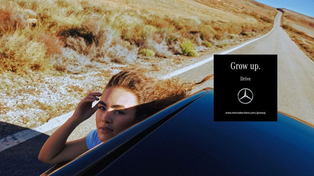 Campaign Grow Up Mercedes-Benz